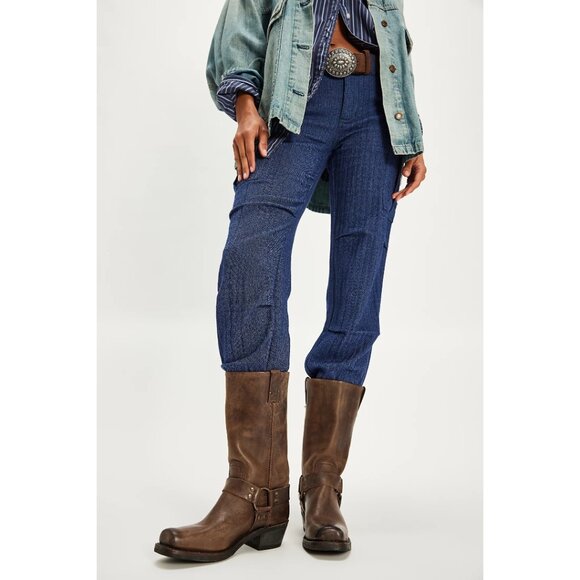 NWT Frye Harness 12R Leather Boots 8.5 Dark Brown - Picture 3 of 10